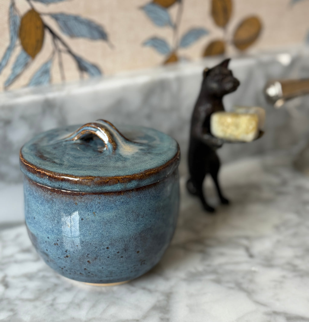 Lidded Vessels: Blue