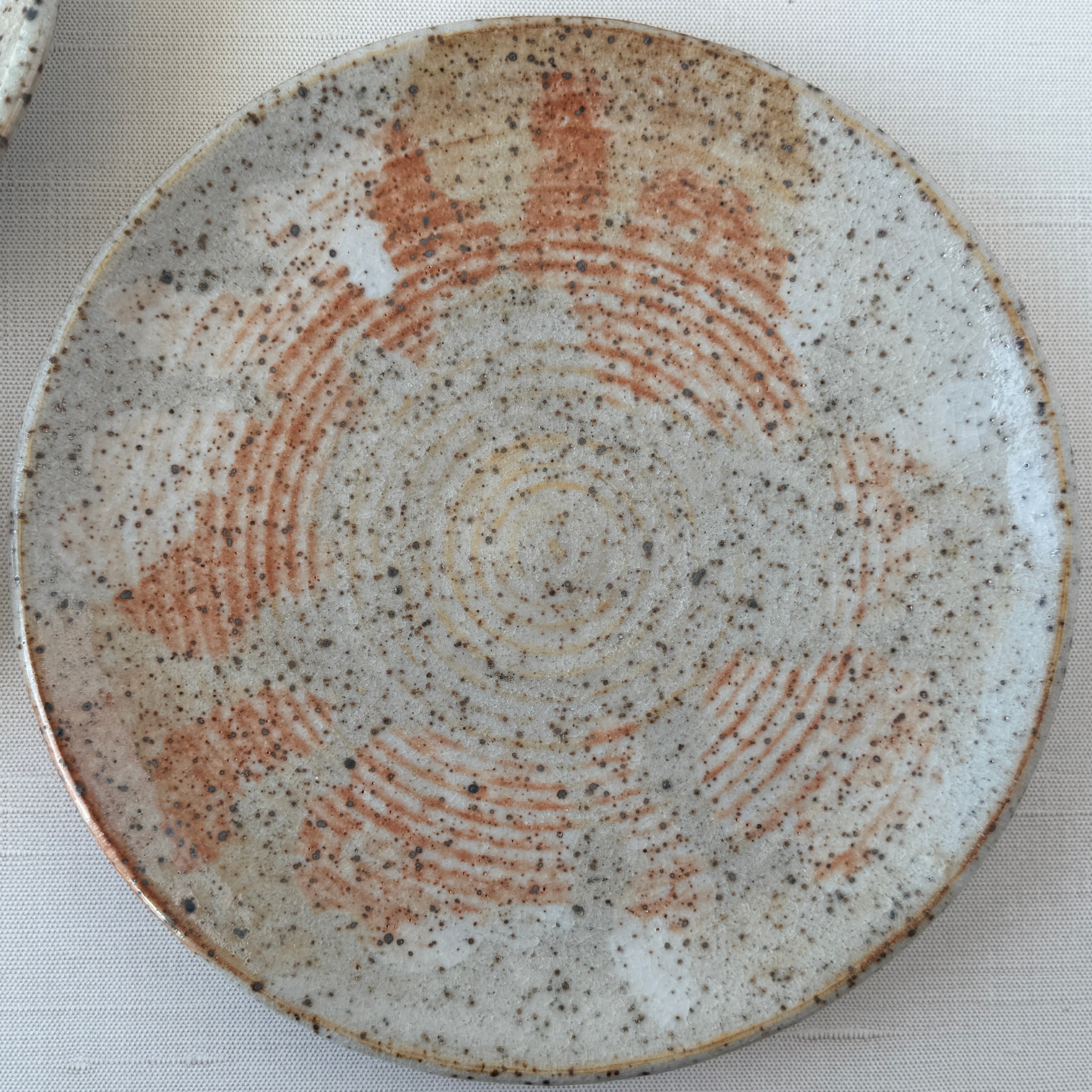 Bowl & Plate: Shino set