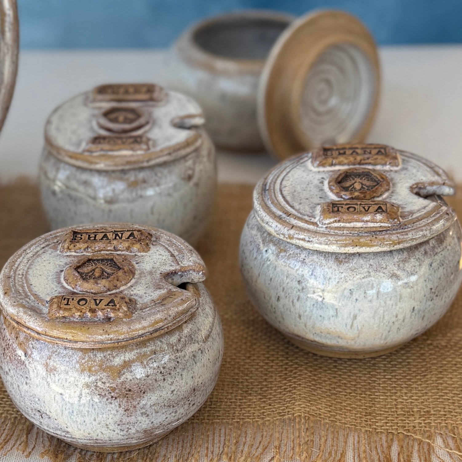 Honey Pots "Shana Tova"