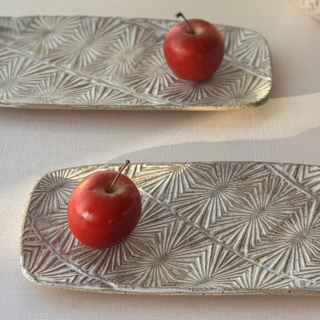 Bowl & Plate: Snow + Star Platters