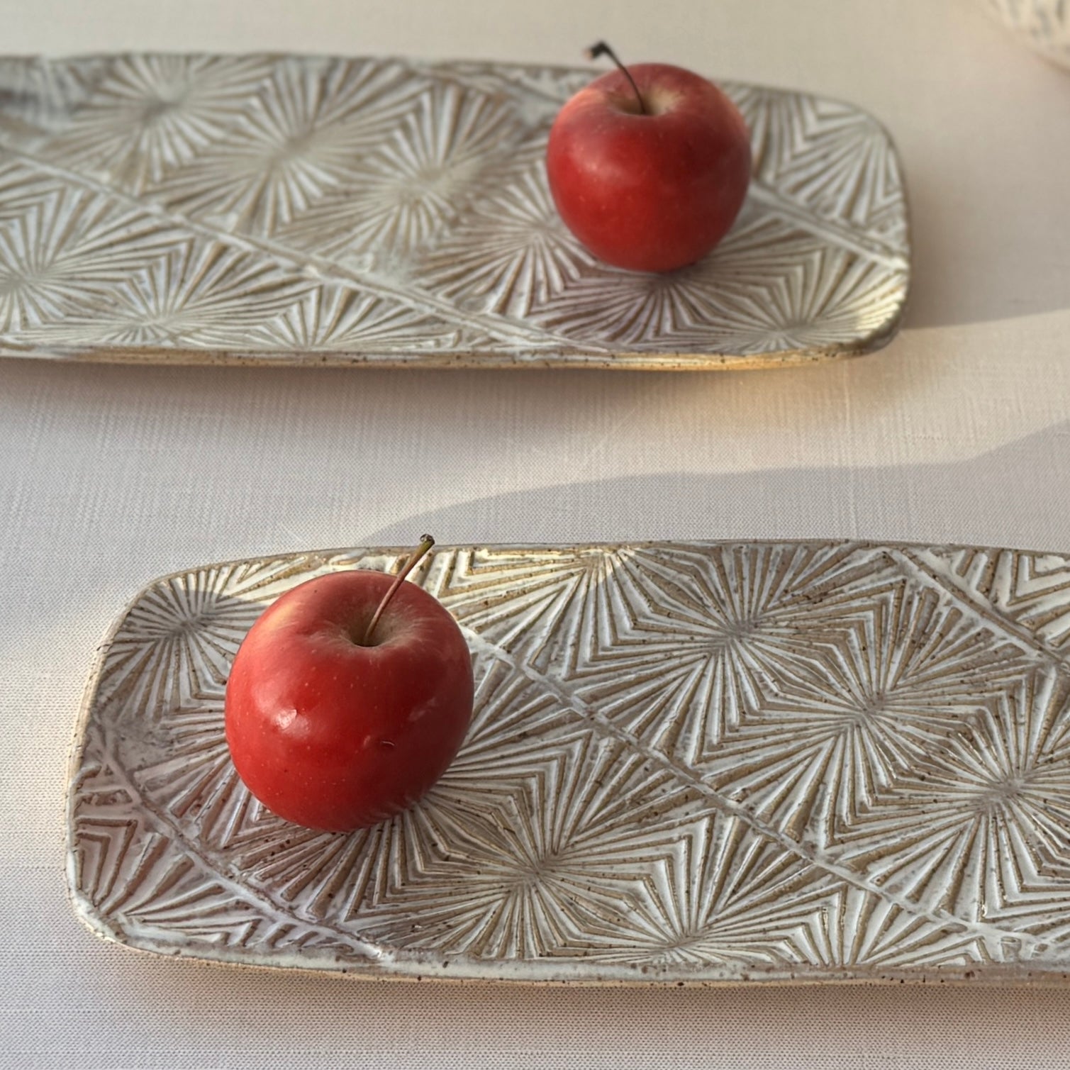 Bowl & Plate: Snow + Star Platters