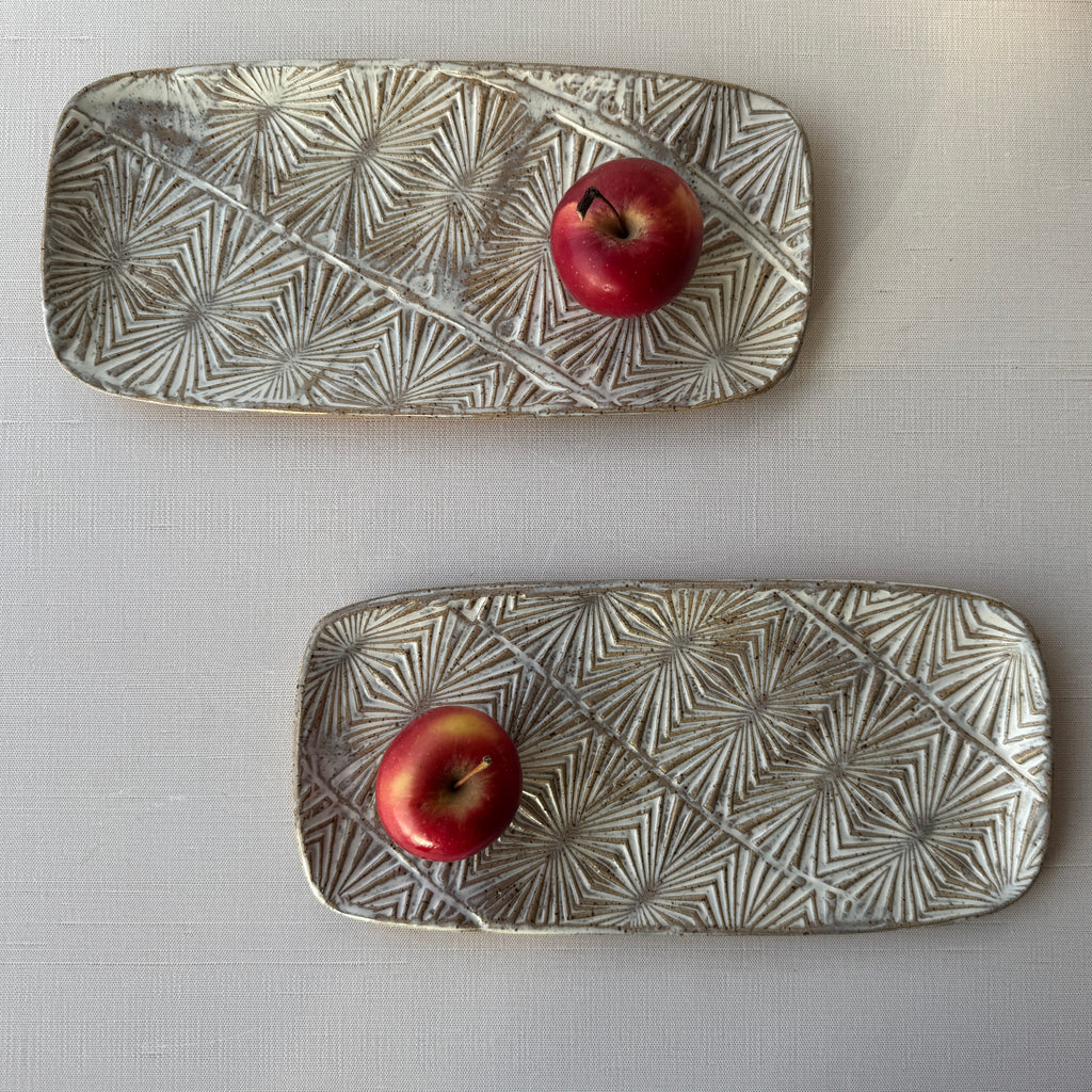 Bowl & Plate: Snow + Star Platters