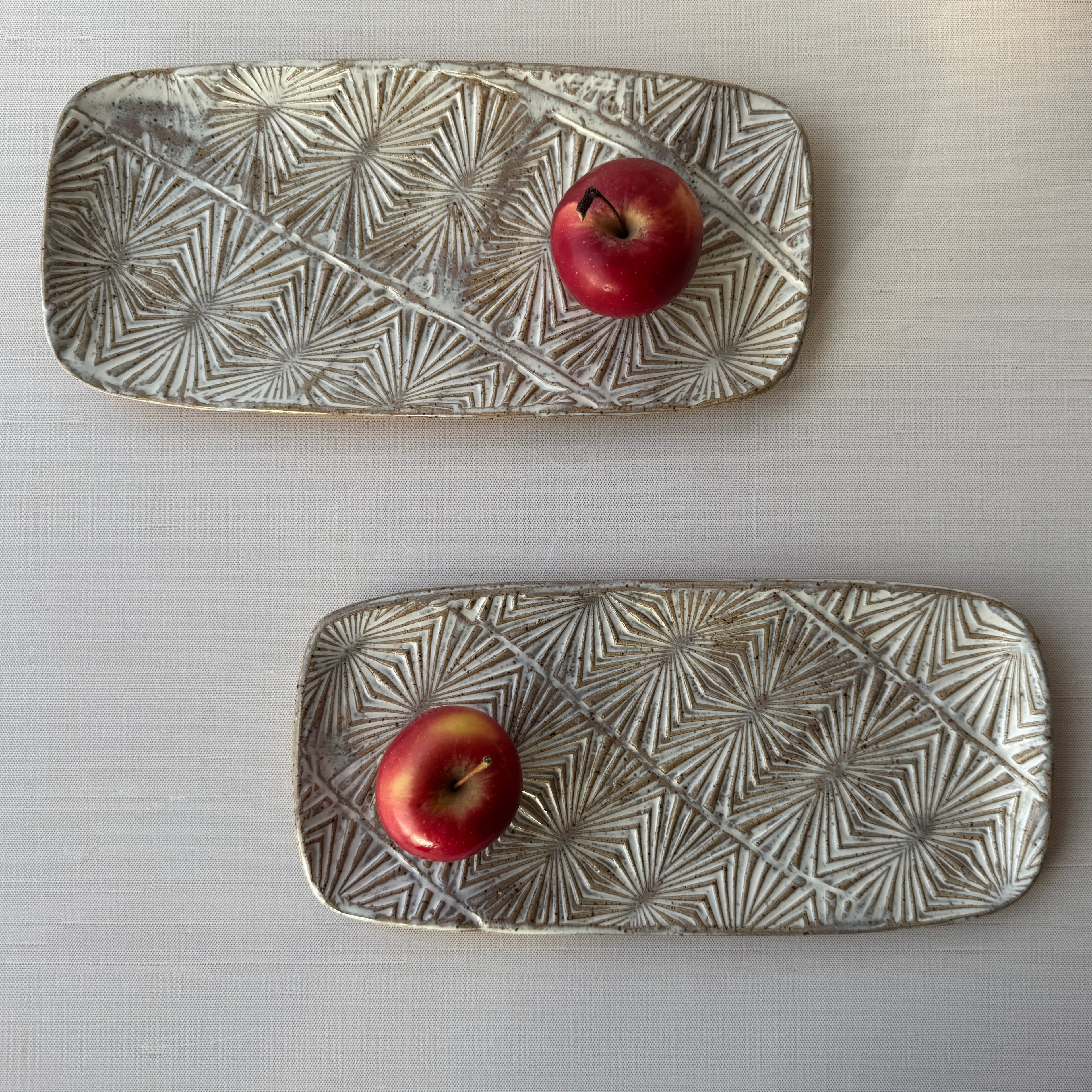 Bowl & Plate: Snow + Star Platters