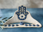 Hanukkah: Hamsa Menorah