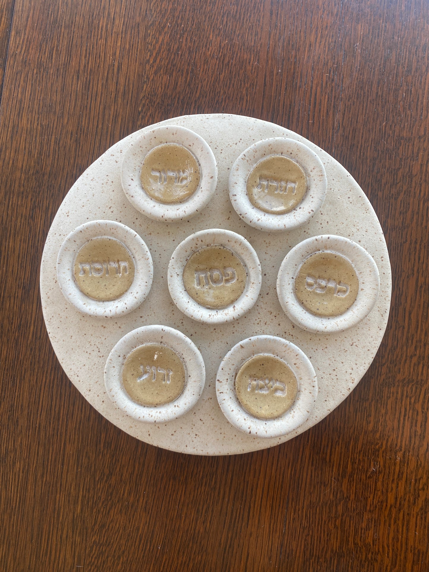 Seder Plates: Round Sets (3 designs)