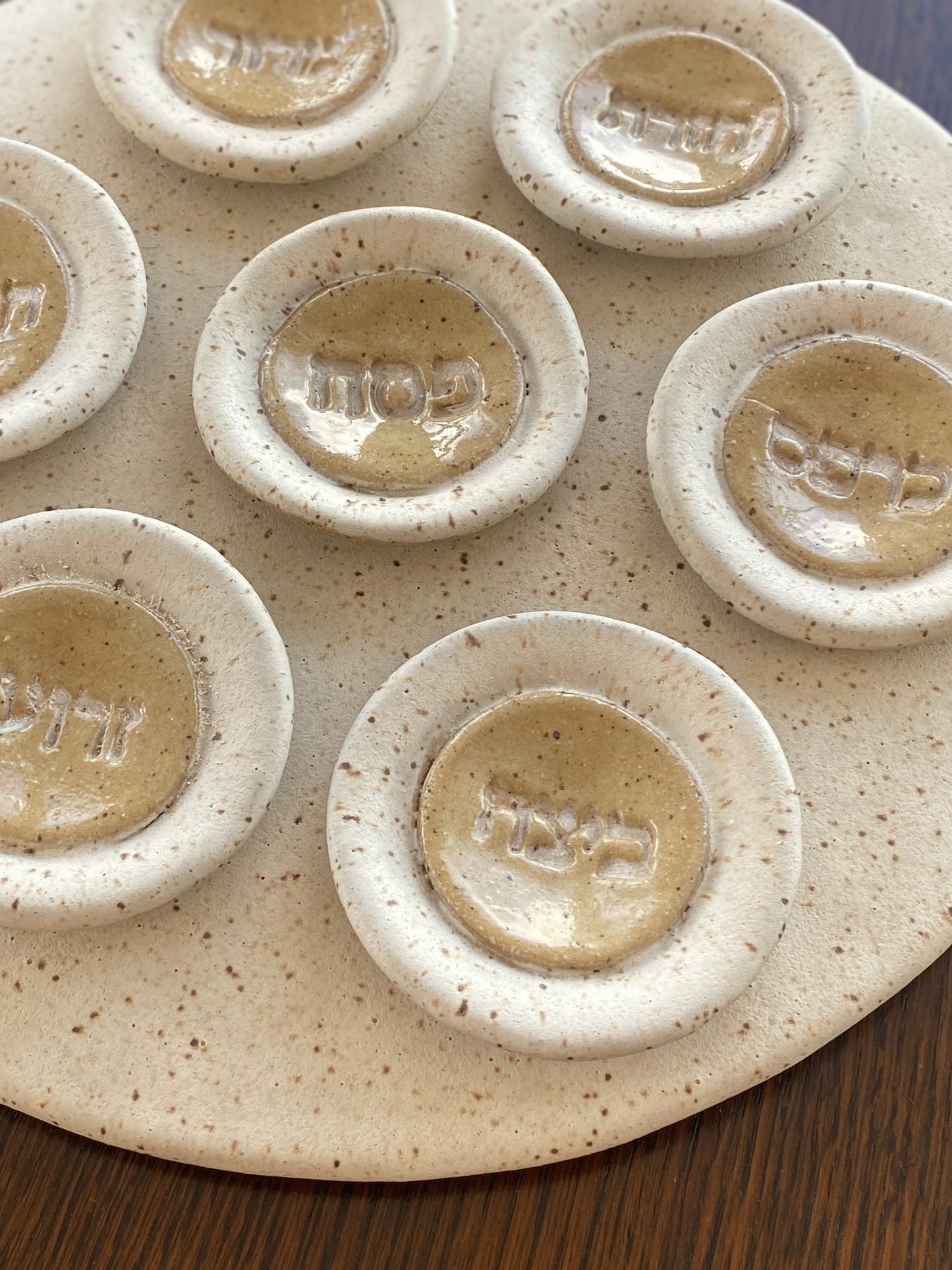 Seder Plates: Round Sets (3 designs)