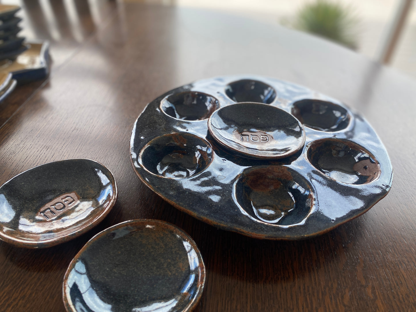 Seder Plates: Round Sets (3 designs)