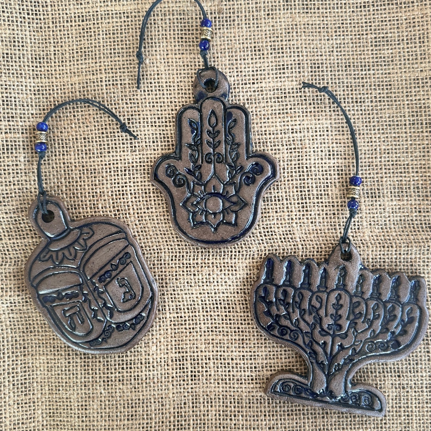 Hanukkah: 4" ornaments