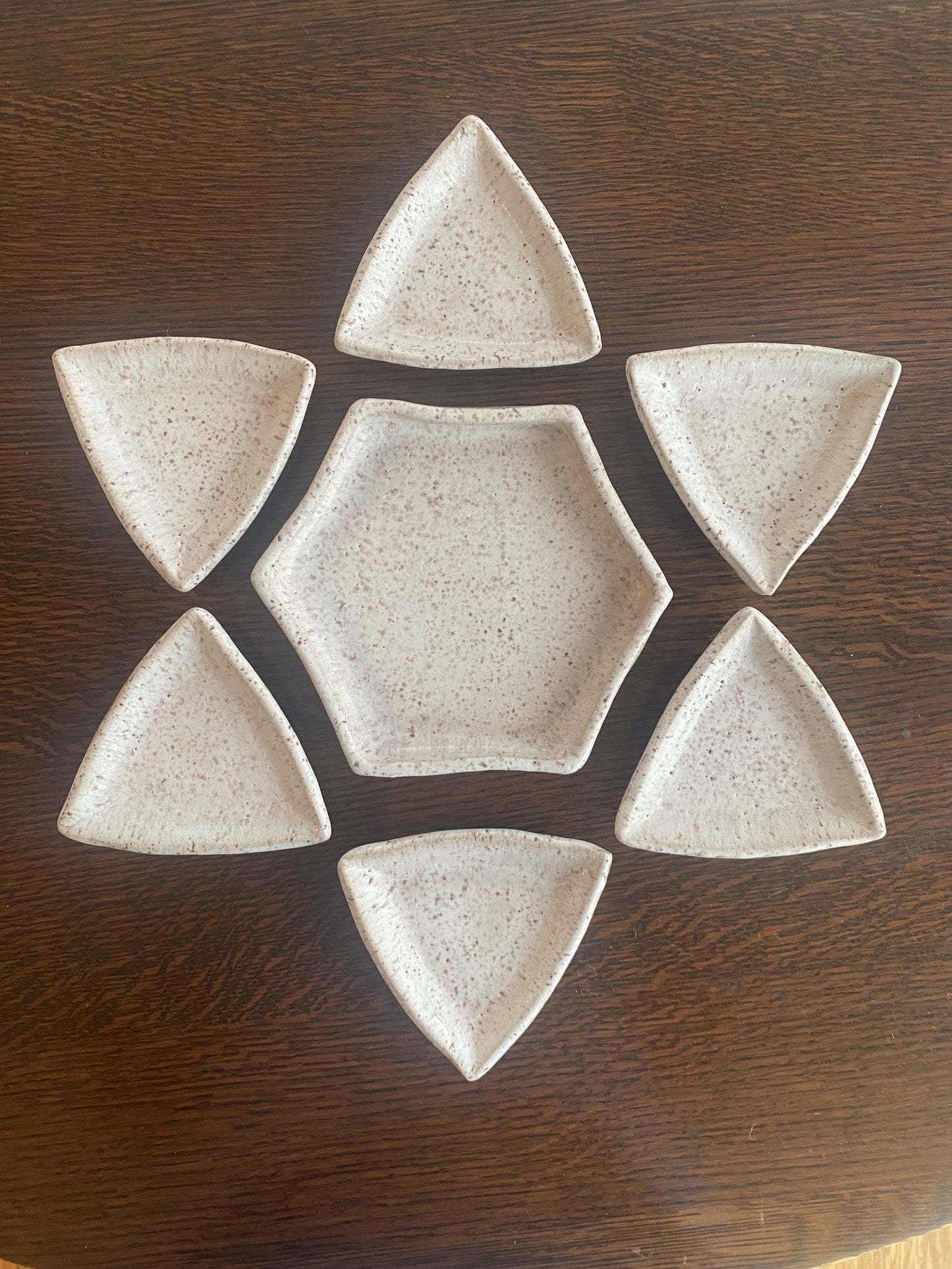 Seder Plates: Star of David Sets (3 designs)